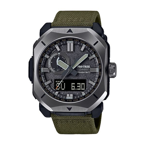 CASIO　PROTREK　RT-B60 Casio Pro Trek Men's Tough Solar Triple Sensor Atomic 52mm Watch