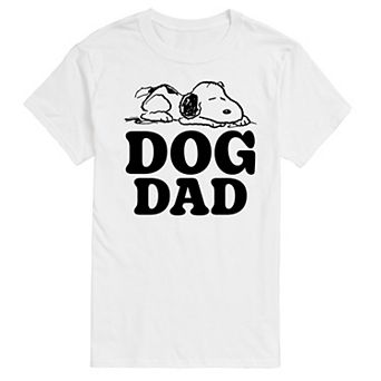 Men's Peanuts Dog Dad Graphic Tee