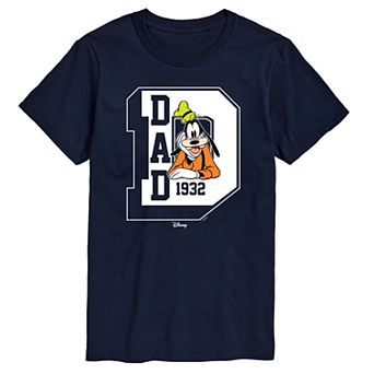 Disney's Goofy Men's Dad Collegiate Graphic Tee