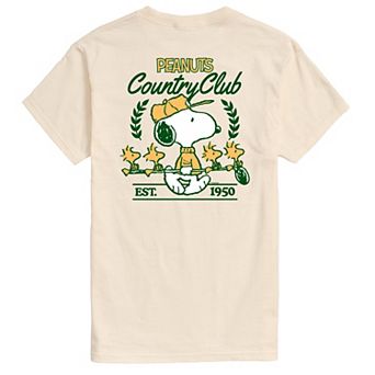 Men's Peanuts Country Club Graphic Tee