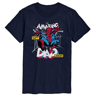 Men's Spider-Man Amazing Dad Graphic Tee