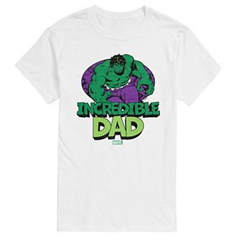 Men's Hulk Incredible Dad Graphic Tee