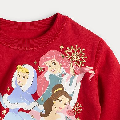 Baby, Toddler & Girls 4-12 Jumping Beans® Disney's Sensory Adaptive Crew Pullover