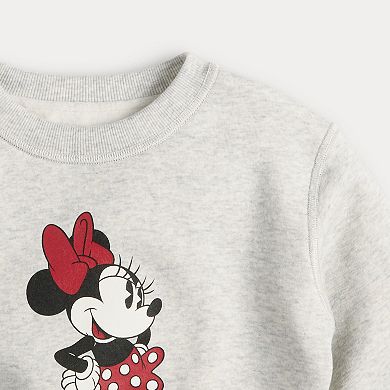 Baby, Toddler & Girls 4-10 Jumping Beans® Disney's Minnie Mouse Sensory Adaptive Crew Pullover