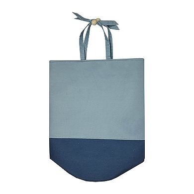 Tall Fabric Tote with Liner and Drawstring Closure