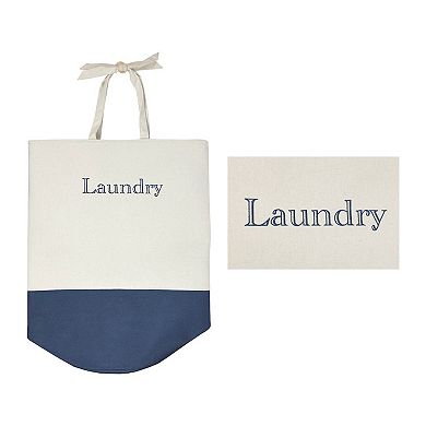 Tall Fabric Laundry Tote with Liner