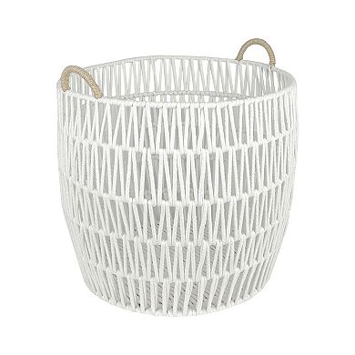Medium Round Rope Storage Basket