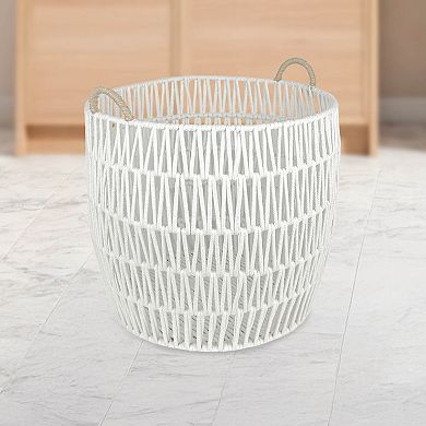 Medium Round Rope Storage Basket