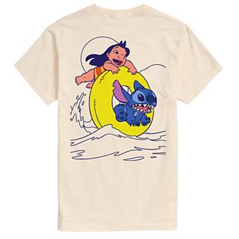 Disney's Lilo & Stitch Men's Tube Surfing Graphic Tee