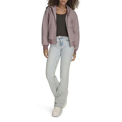 Women's Levi's® Quilted Lining Hoodie Bomber Jacket in Regular & Plus Size