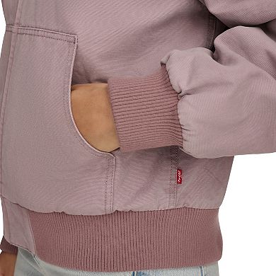 Women's Levi's® Quilted Lining Hoodie Bomber Jacket in Regular & Plus Size