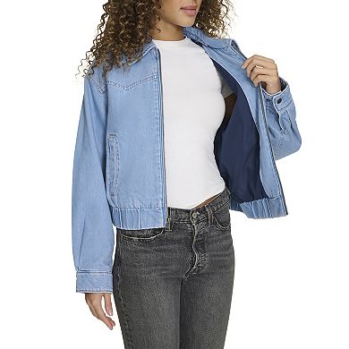 Women's Levi's® Denim Western Bomber Jacket