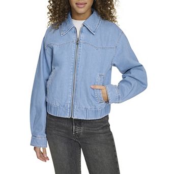 Women's Levi's® Denim Western Bomber Jacket