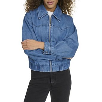 Women's Levi's® Denim Western Bomber Jacket