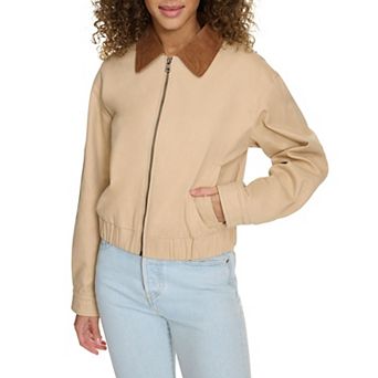Women's Levi's® Corduroy Collar Shrunken Bomber Jacket