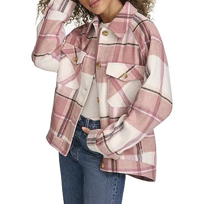 Women's Levi's® Wool Blend Raglan Sleeve Shirt Jacket