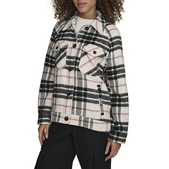 Women's Levi's® Wool Blend Raglan Sleeve Shirt Jacket