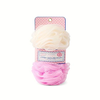 MAISON DE BASE 2-pk. Jumbo Mesh Poufs