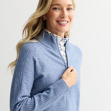Women's Croft & Barrow® V-Neck Sweater