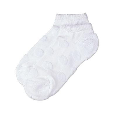 Women's Terry Dot Low Cut Socks