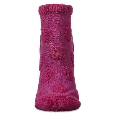 Women's Terry Dot Low Cut Socks