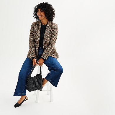 Women's Petite Sonoma Goods For Life® Polished Heritage Blazer