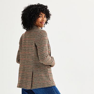 Women's Petite Sonoma Goods For Life® Polished Heritage Blazer
