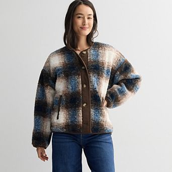 Women's Sonoma Goods For Life® Oversized Collarless Jacket