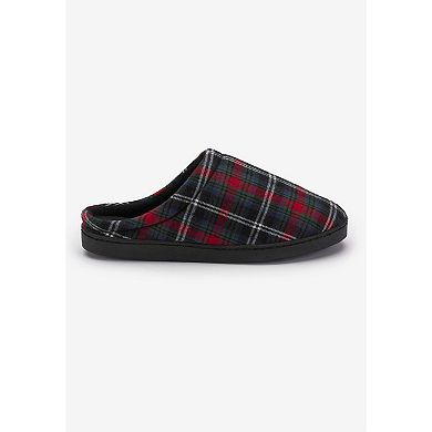 KingSize Men's Fleece Clog Slippers