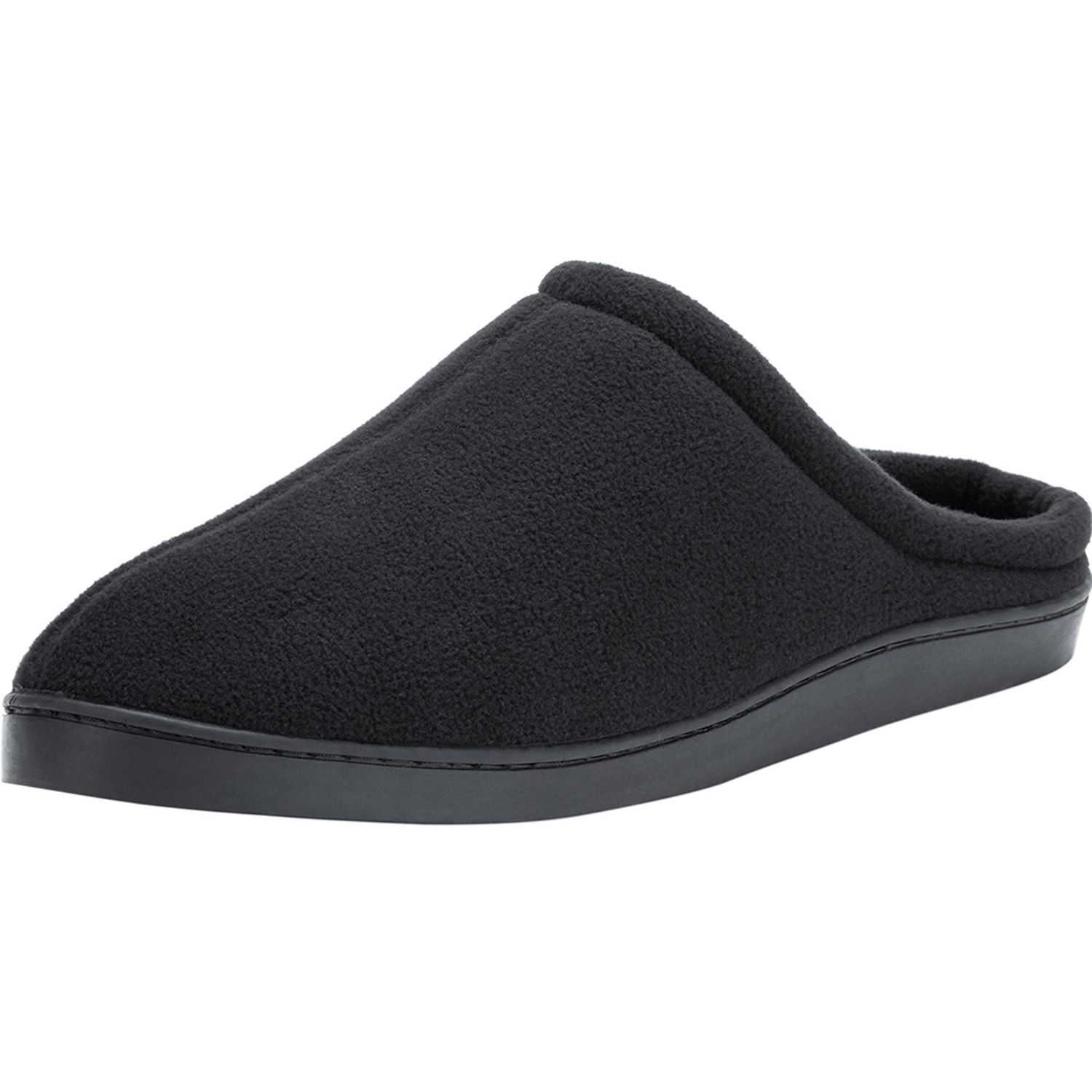 Мужские тапочки KingSize Fleece Clog Slippers, цвет: Чёрный — фото 1