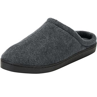 KingSize Men's Fleece Clog Slippers