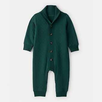Baby Boy Carter's Quilted Long-Sleeve Jumpsuit
