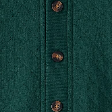 Baby Boy Carter's Quilted Long-Sleeve Jumpsuit