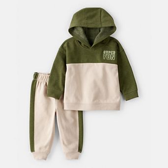 Baby Carter’s 2 pc Hooded Tee & Jogger Set