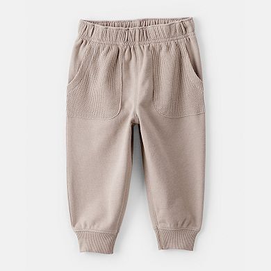 Baby Carter's 2-Piece Soft Quarter-Zip & Jogger Set