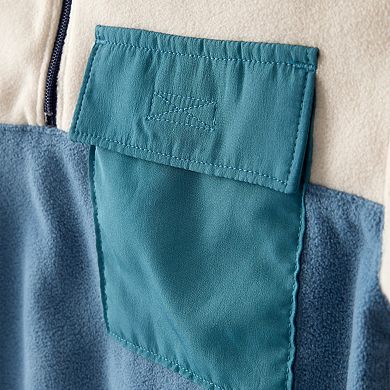 Baby Carter's 2 pc Color Block Quarter-Zip & Jogger Set