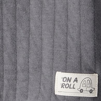 Toddler Boy Carter's 2-Piece Ribbed Hoodie & Pant Set