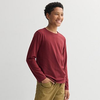 Boys 8-20 Sonoma Goods For Life® Everyday Long Sleeve T-Shirt