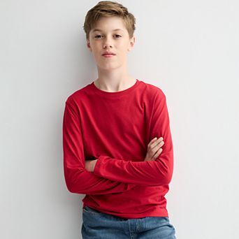 Boys 8-20 Sonoma Goods For Life® Everyday Long Sleeve T-Shirt