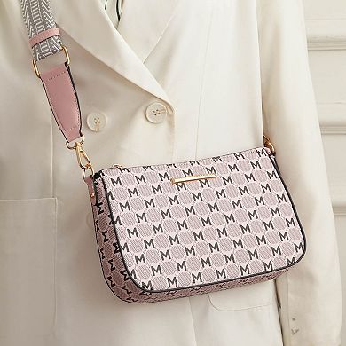 MKF Collection Ciri Women's Crossbody Double Bag Versatile by Mia K.