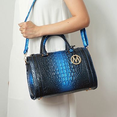 MKF Collection Usal Women''s Croc-Embossed Satchel Bag by Mia K.