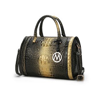 MKF Collection Usal Women''s Croc-Embossed Satchel Bag by Mia K.