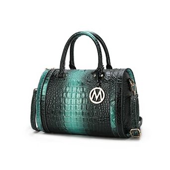 MKF Collection Usal Women''s Croc-Embossed Satchel Bag by Mia K.