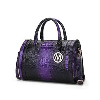 MKF Collection Usal Women''s Croc-Embossed Satchel Bag by Mia K.