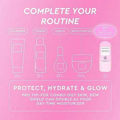 Dew Shield SPF 30 Hydrating Fluid Sunscreen