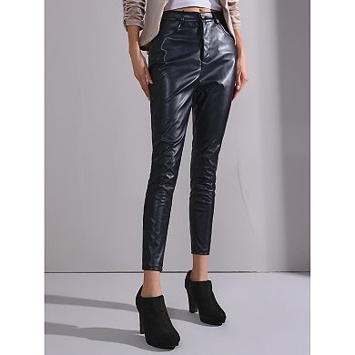 Round Toe Platform Block Heel Ankle Booties for Women