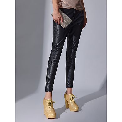 Lace up Chunky Heel Platform Glitter Ankle Booties for Women