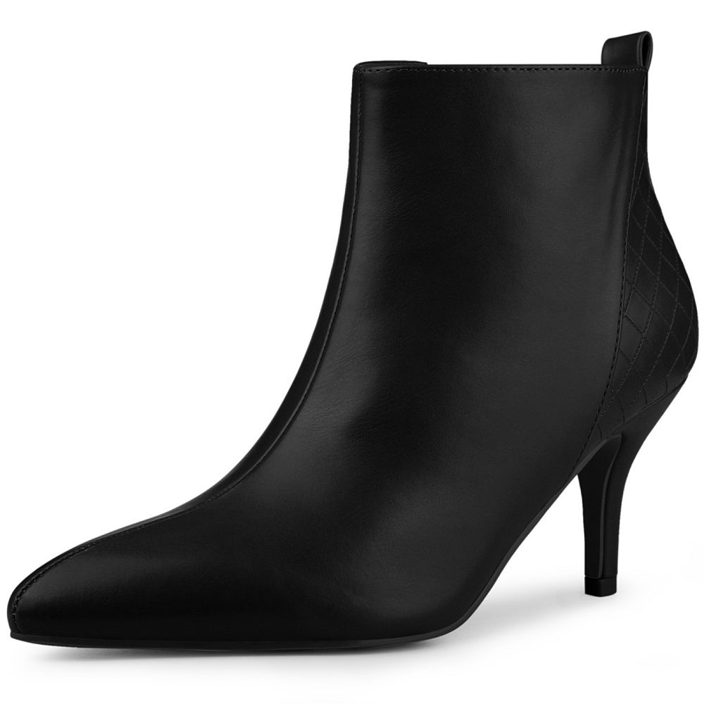 Pointed-Toe Stiletto Ankle Boots main image 0