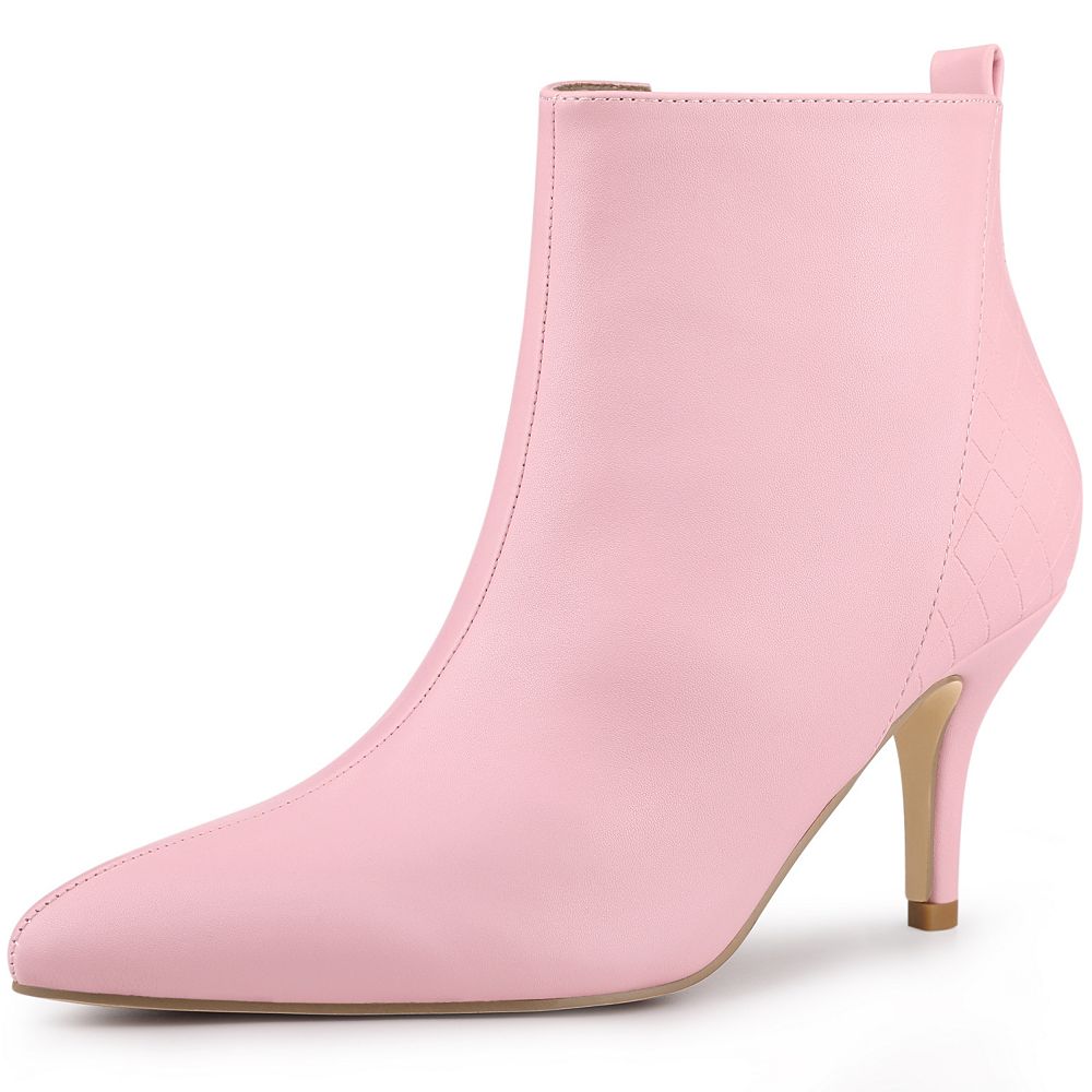 Pointed-Toe Stiletto Ankle Boots main image 1