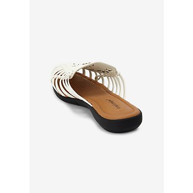 Comfortview Women's The Wendy Slip On Mule